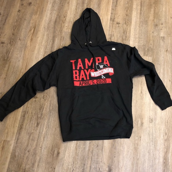 WWE Wrestlemania 2020 sweatshirt with hood - Picture 1 of 5